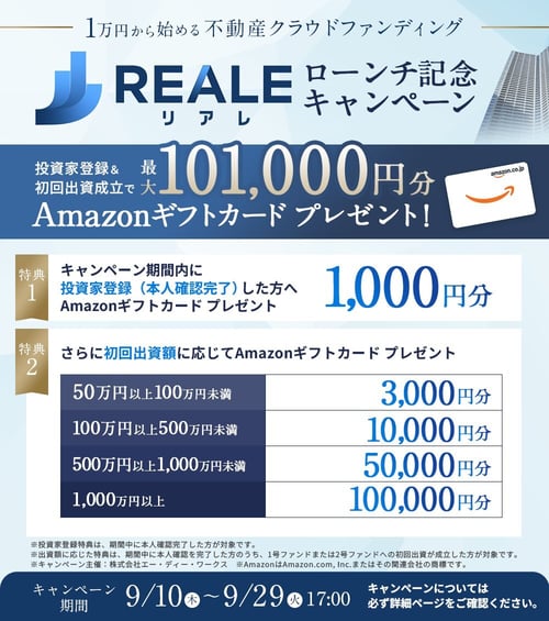 リアレローンチキャンペーンバナー